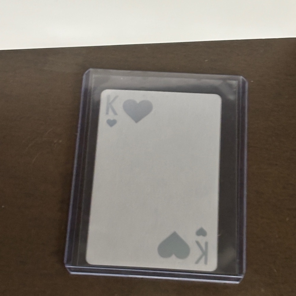 Dior King Of Hearts Collectable Card